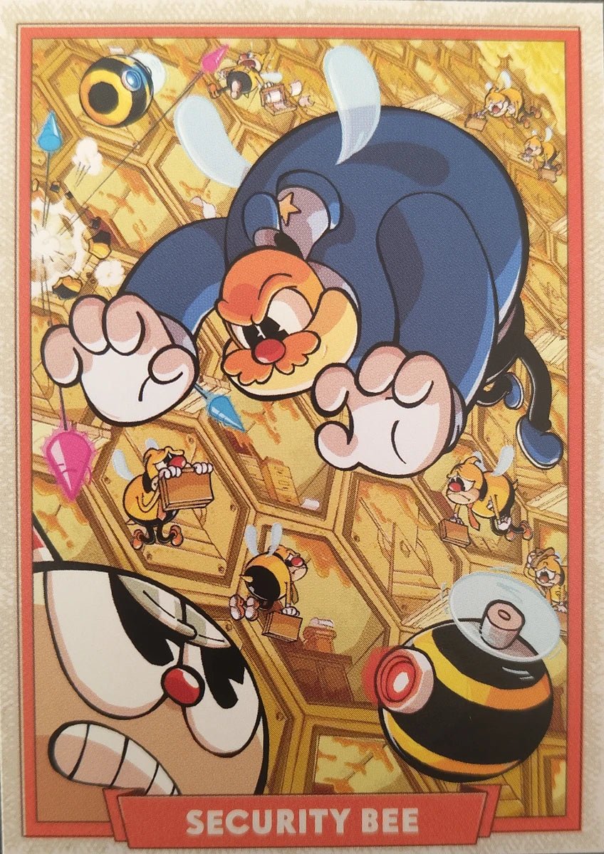 041 - Security Bee - Cuphead out of the cards by Dario Moccia | BraccoTCG