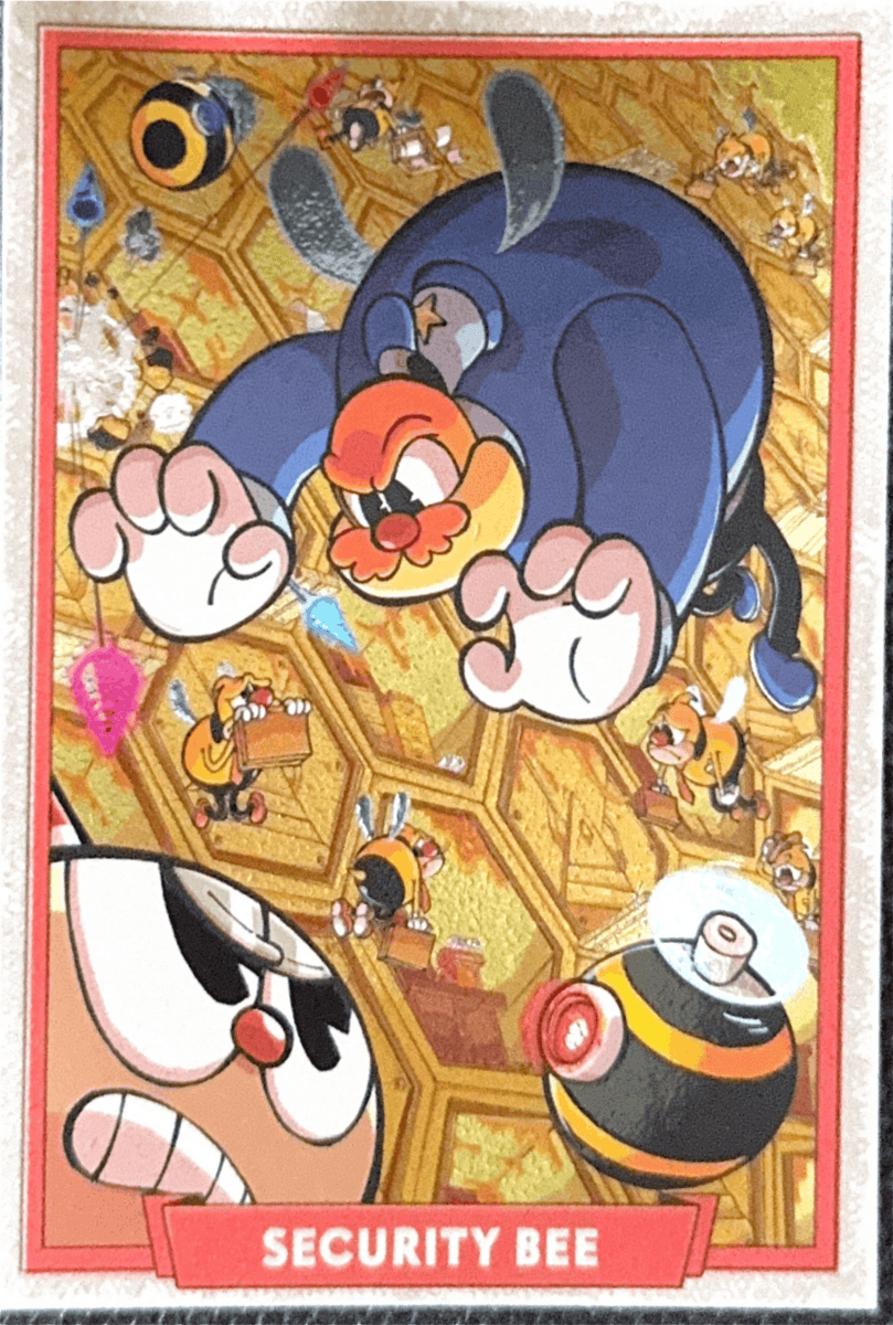 041 - Security Bee - Cuphead out of the cards by Dario Moccia | BraccoTCG