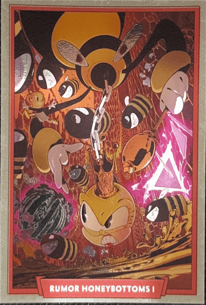 042 - Rumor Honeybottoms I - Cuphead out of the cards by Dario Moccia | BraccoTCG