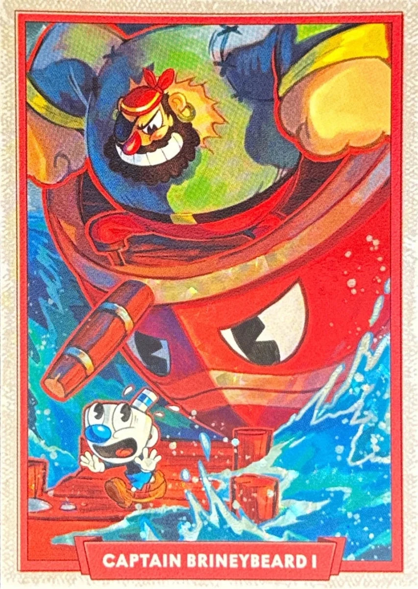 044 - Captain Brineybeard I - Cuphead out of the cards by Dario Moccia | BraccoTCG