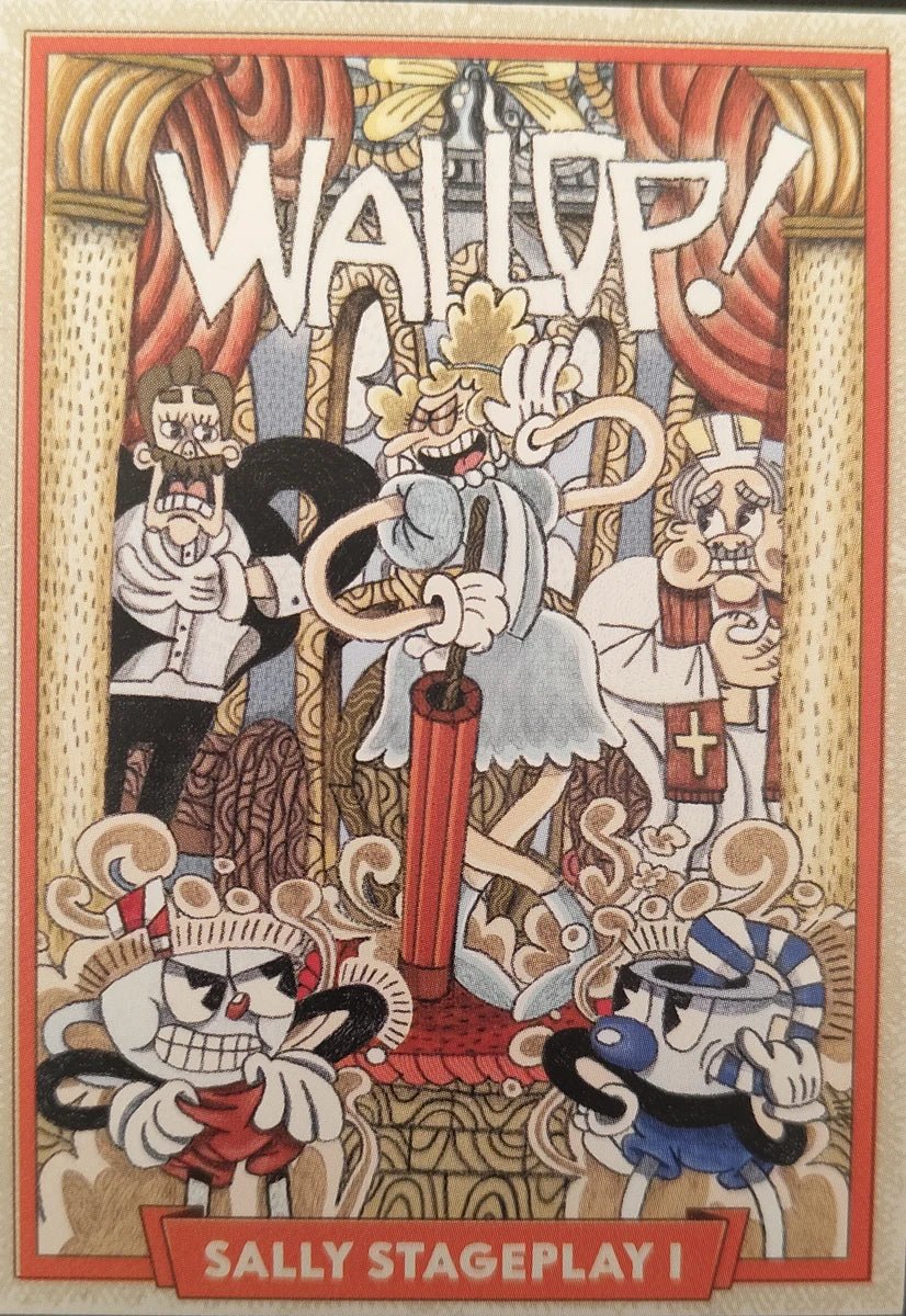 047 - Sally Stageplay I - Cuphead out of the cards by Dario Moccia | BraccoTCG