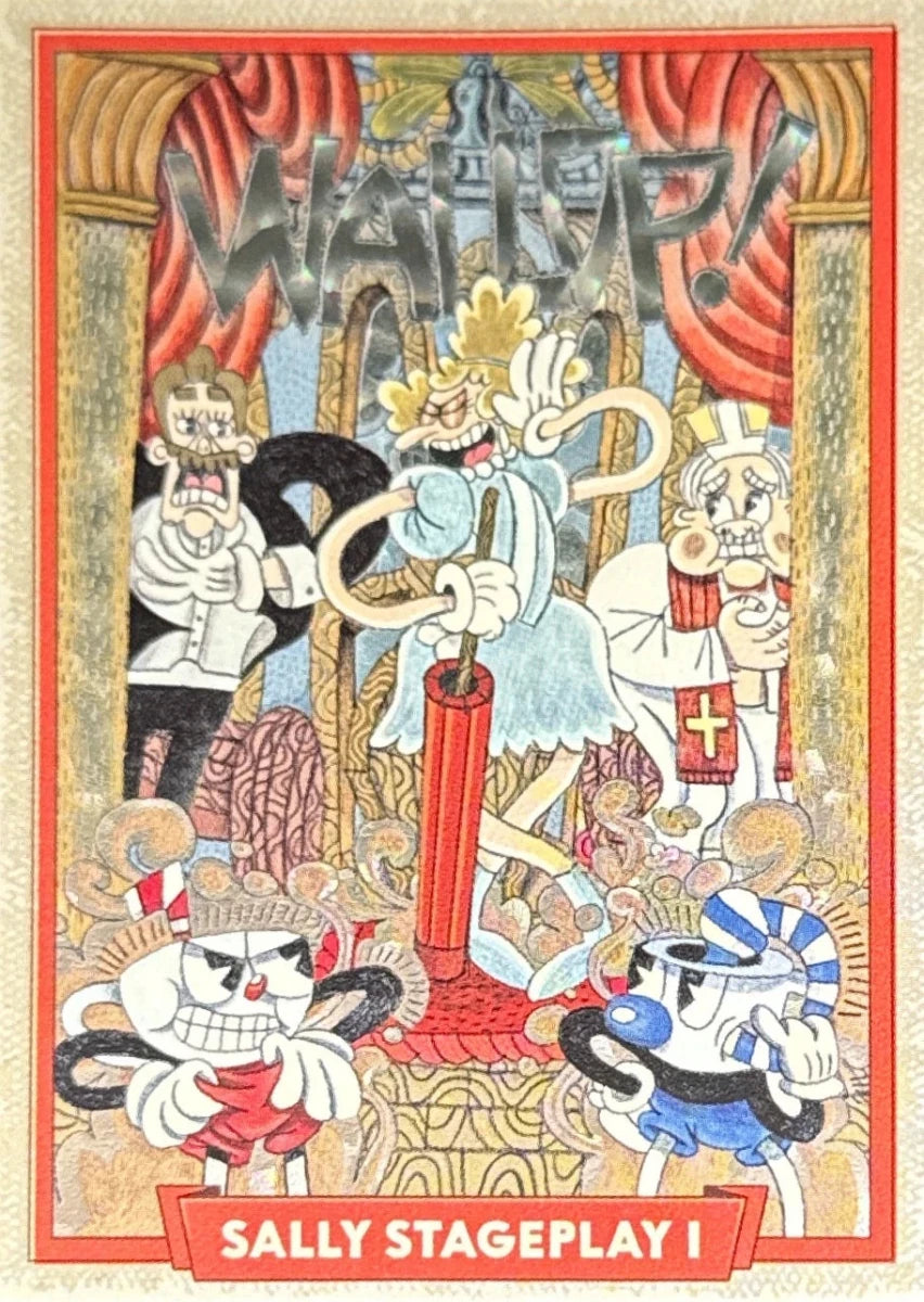 047 - Sally Stageplay I - Cuphead out of the cards by Dario Moccia | BraccoTCG