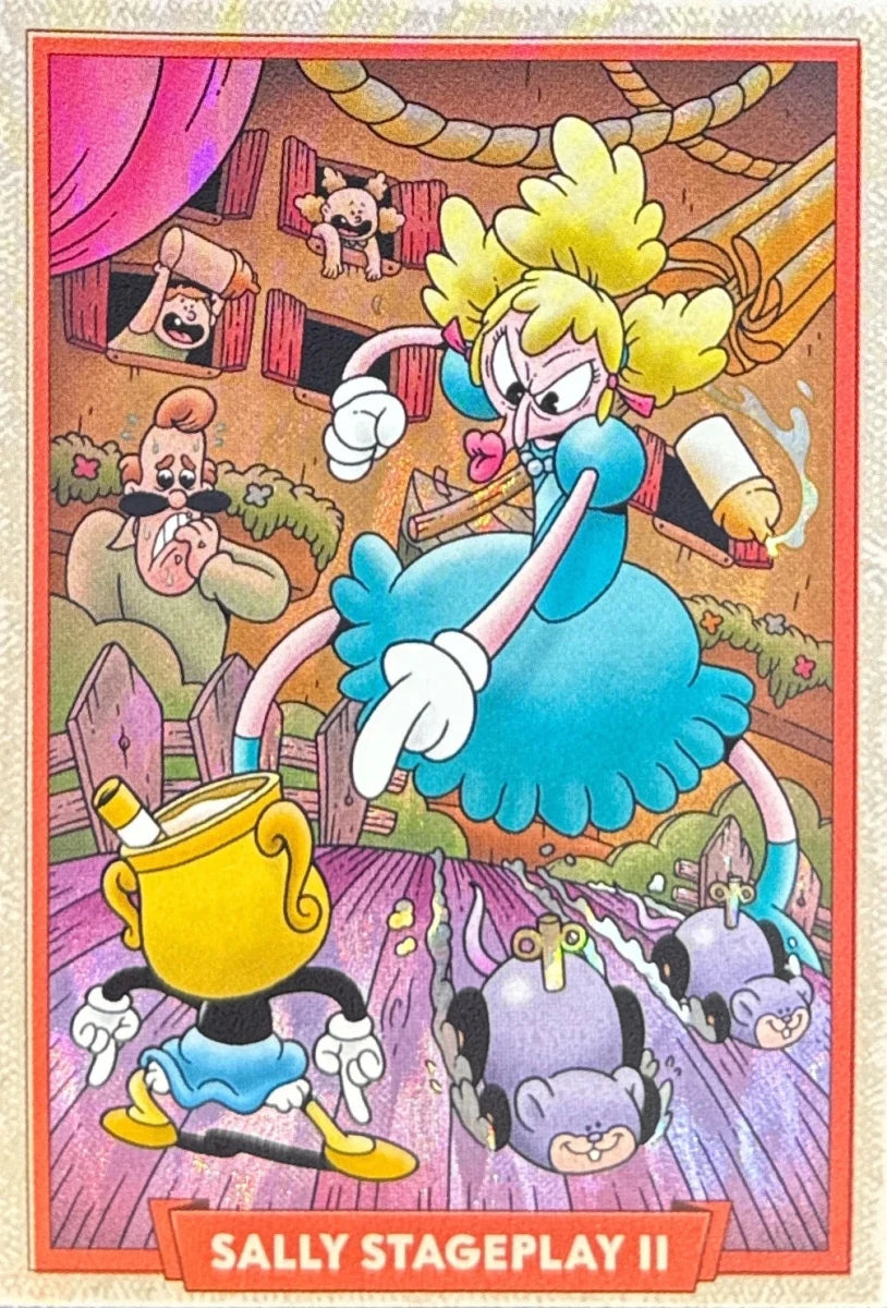 048 - Sally Stageplay II - Cuphead out of the cards by Dario Moccia | BraccoTCG