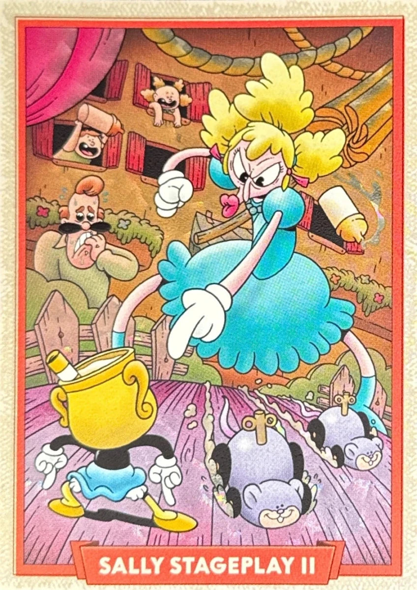 048 - Sally Stageplay II - Cuphead out of the cards by Dario Moccia | BraccoTCG