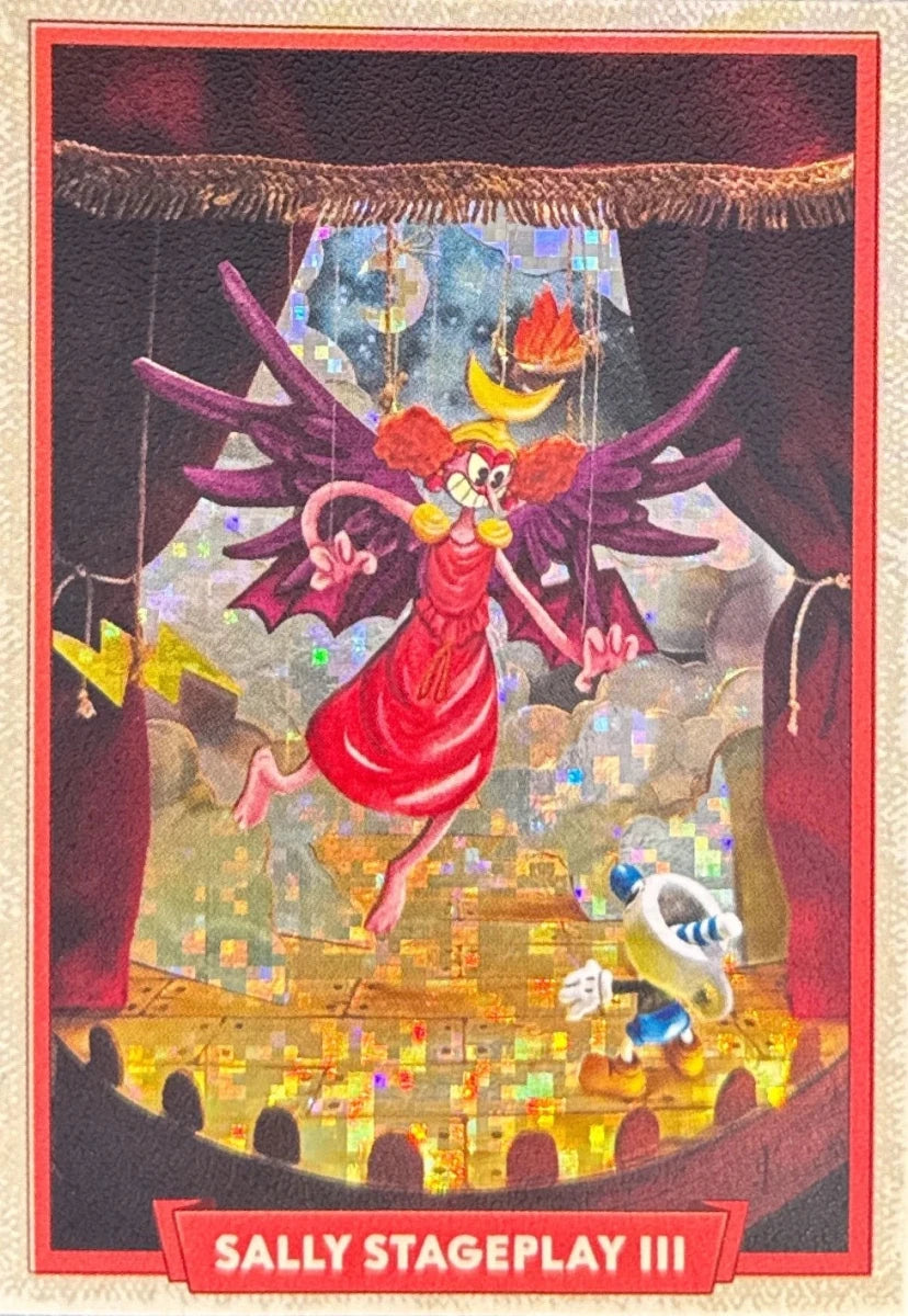 049 - Sally Stageplay III - Cuphead out of the cards by Dario Moccia | BraccoTCG