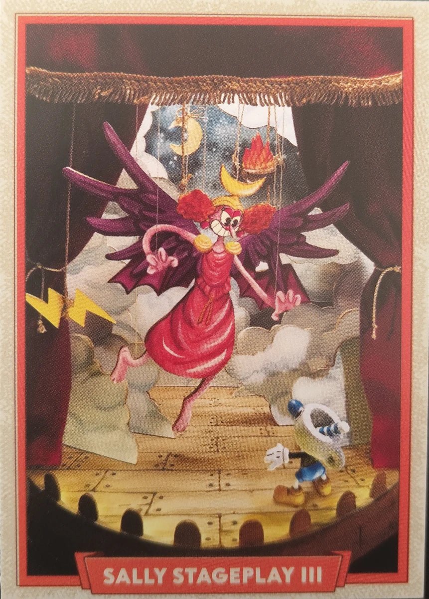 049 - Sally Stageplay III - Cuphead out of the cards by Dario Moccia | BraccoTCG
