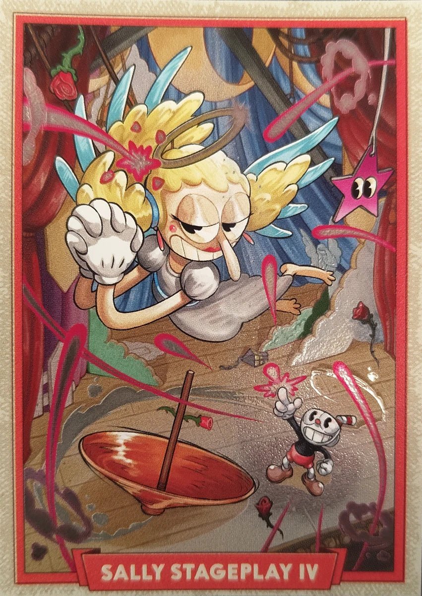 050 - Sally Stageplay IV - Cuphead out of the cards by Dario Moccia | BraccoTCG