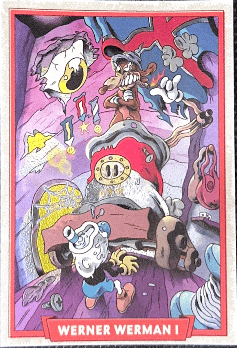 051 - Werner Werman I - Cuphead out of the cards by Dario Moccia | BraccoTCG