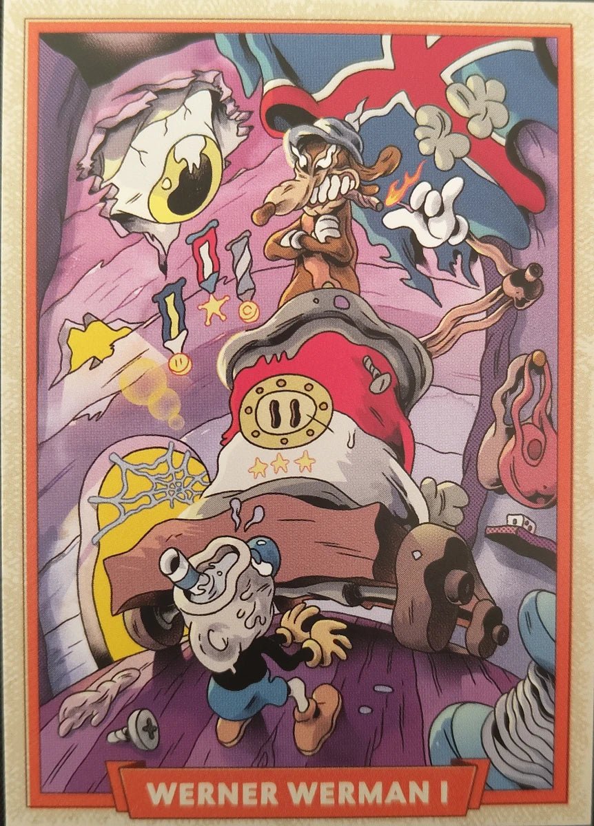 051 - Werner Werman I - Cuphead out of the cards by Dario Moccia | BraccoTCG
