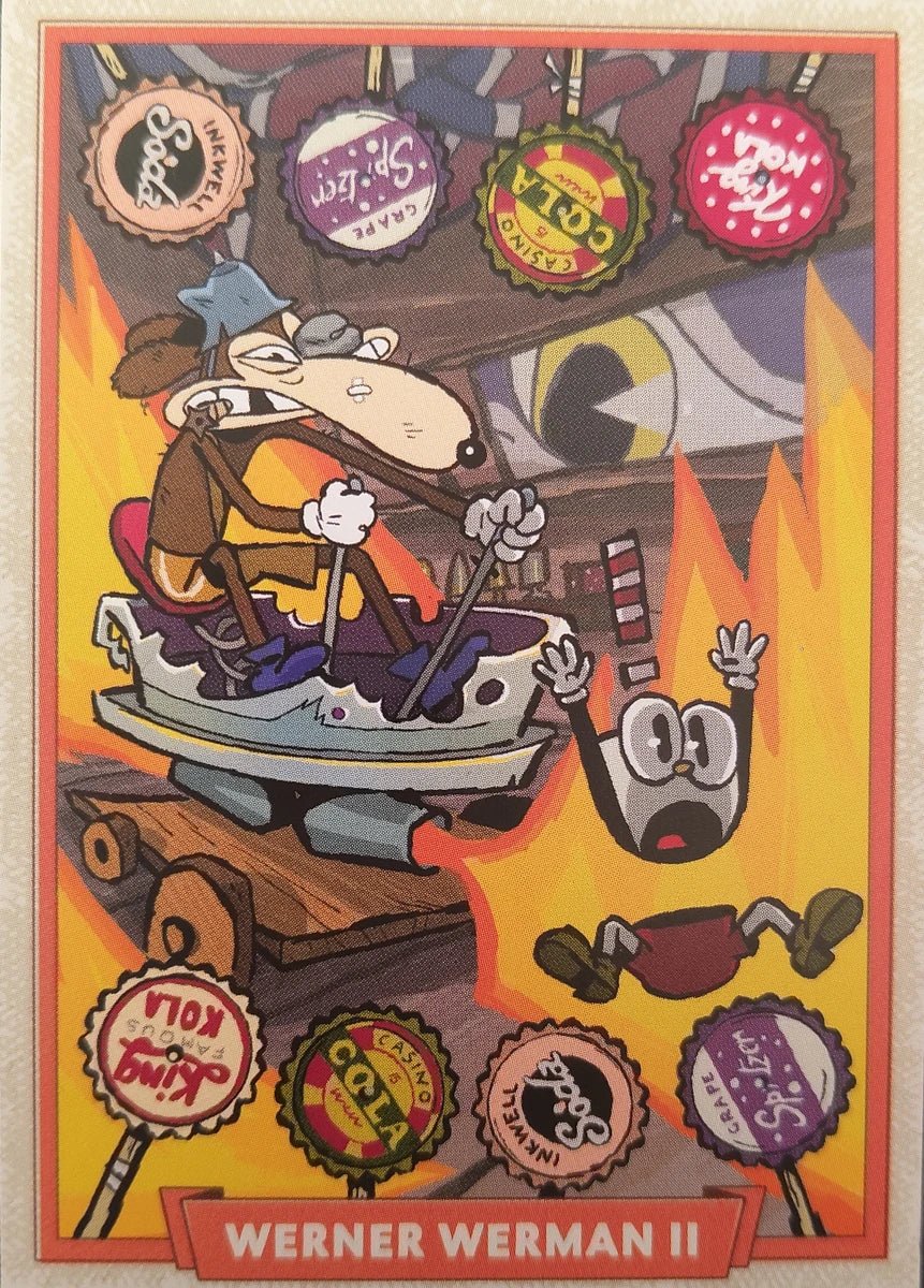 052 - Werner Werman II - Cuphead out of the cards by Dario Moccia | BraccoTCG