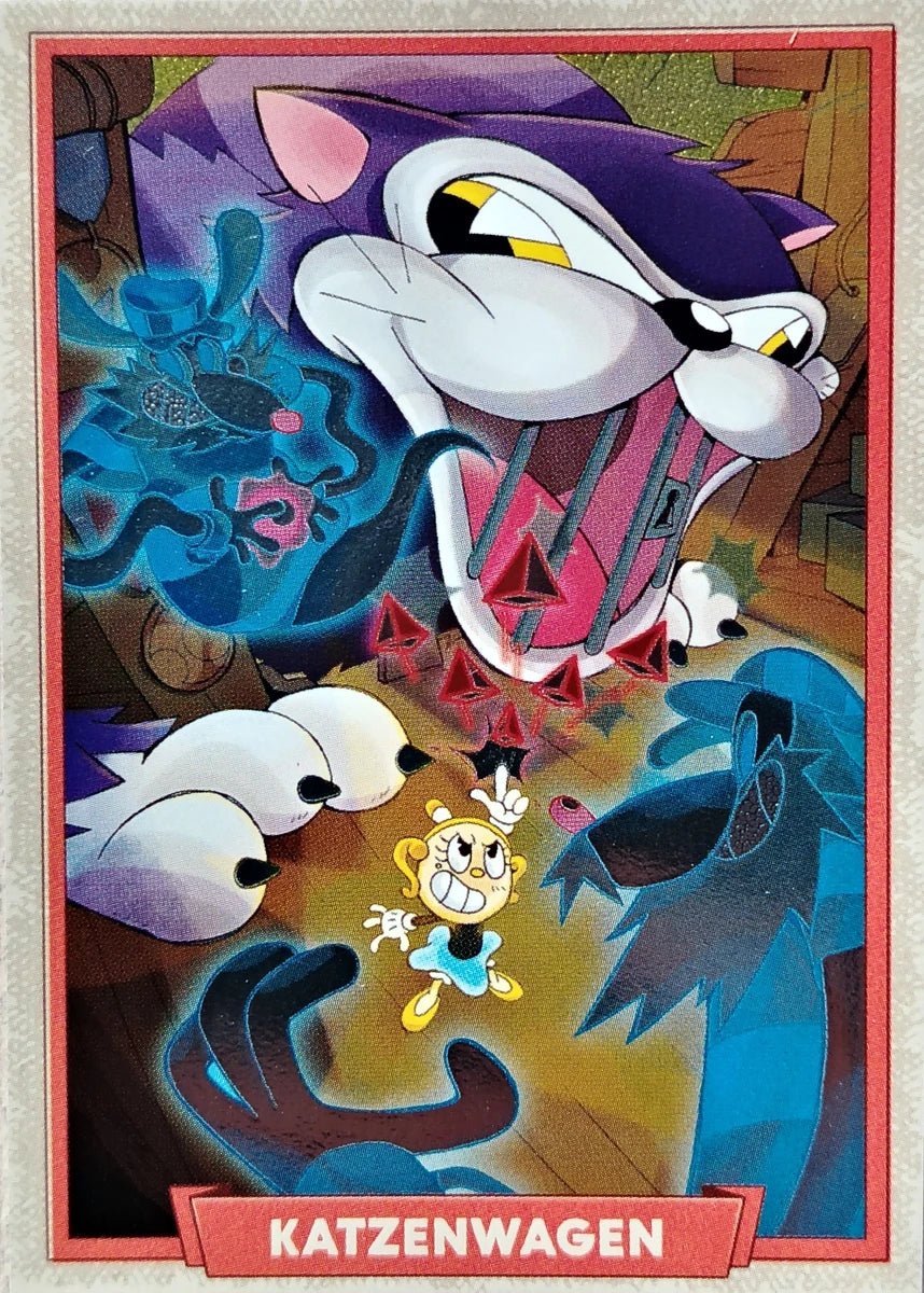 053 - Katzenwagen - Cuphead out of the cards by Dario Moccia | BraccoTCG