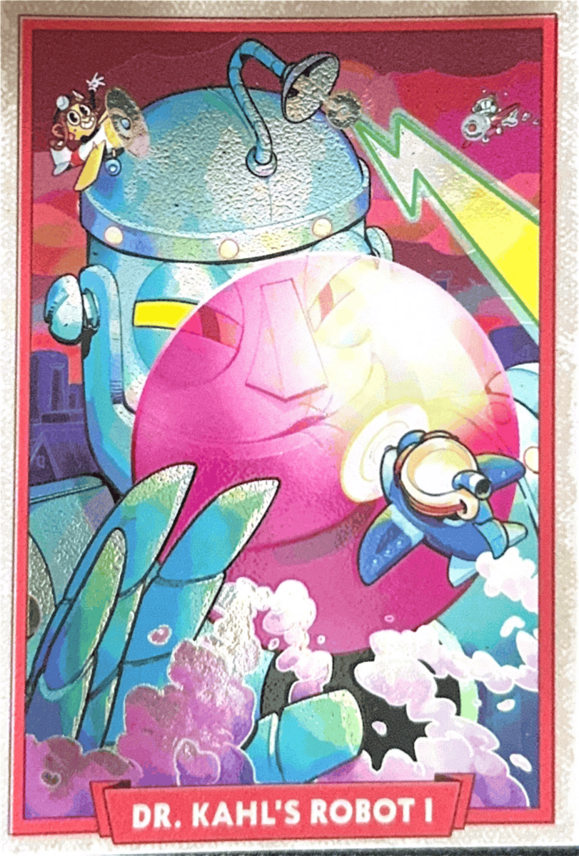 054 - Dr. Kahl's Robot I - Cuphead out of the cards by Dario Moccia | BraccoTCG