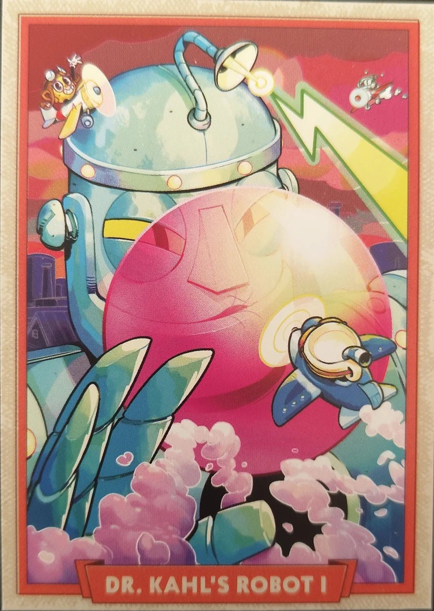 054 - Dr. Kahl's Robot I - Cuphead out of the cards by Dario Moccia | BraccoTCG