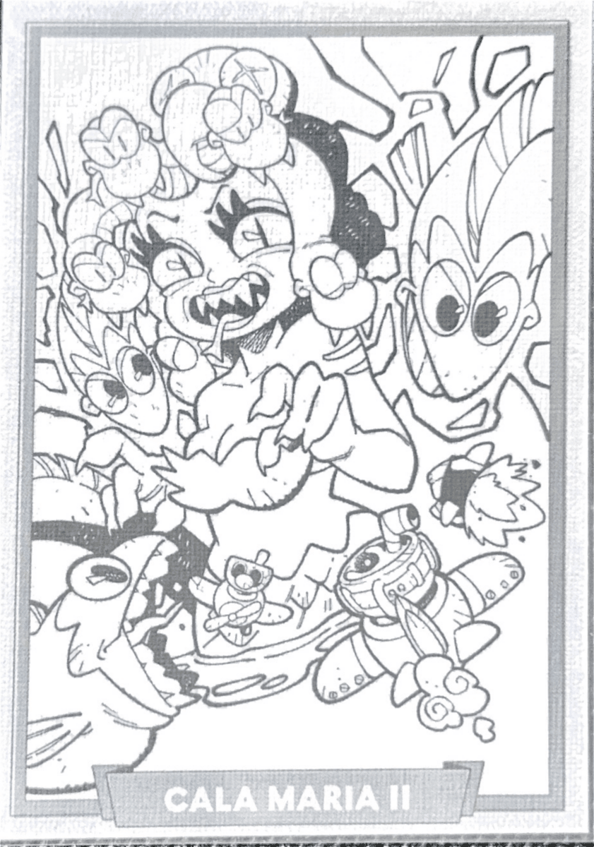 058 - Cala Maria II - Cuphead out of the cards by Dario Moccia | BraccoTCG