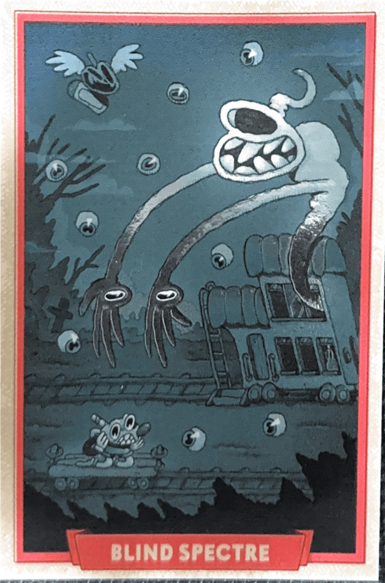 060 - Blind Spectre - Cuphead out of the cards by Dario Moccia | BraccoTCG