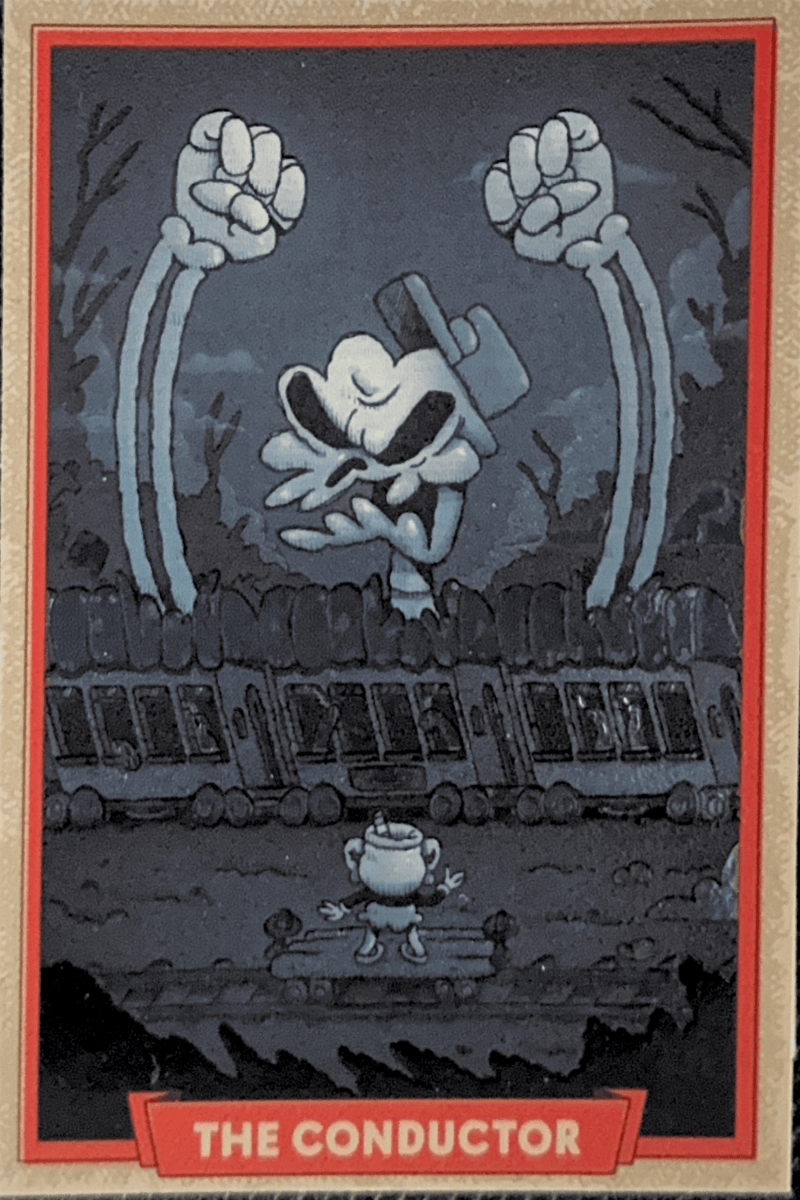 061 - The Conductor - Cuphead out of the cards by Dario Moccia | BraccoTCG