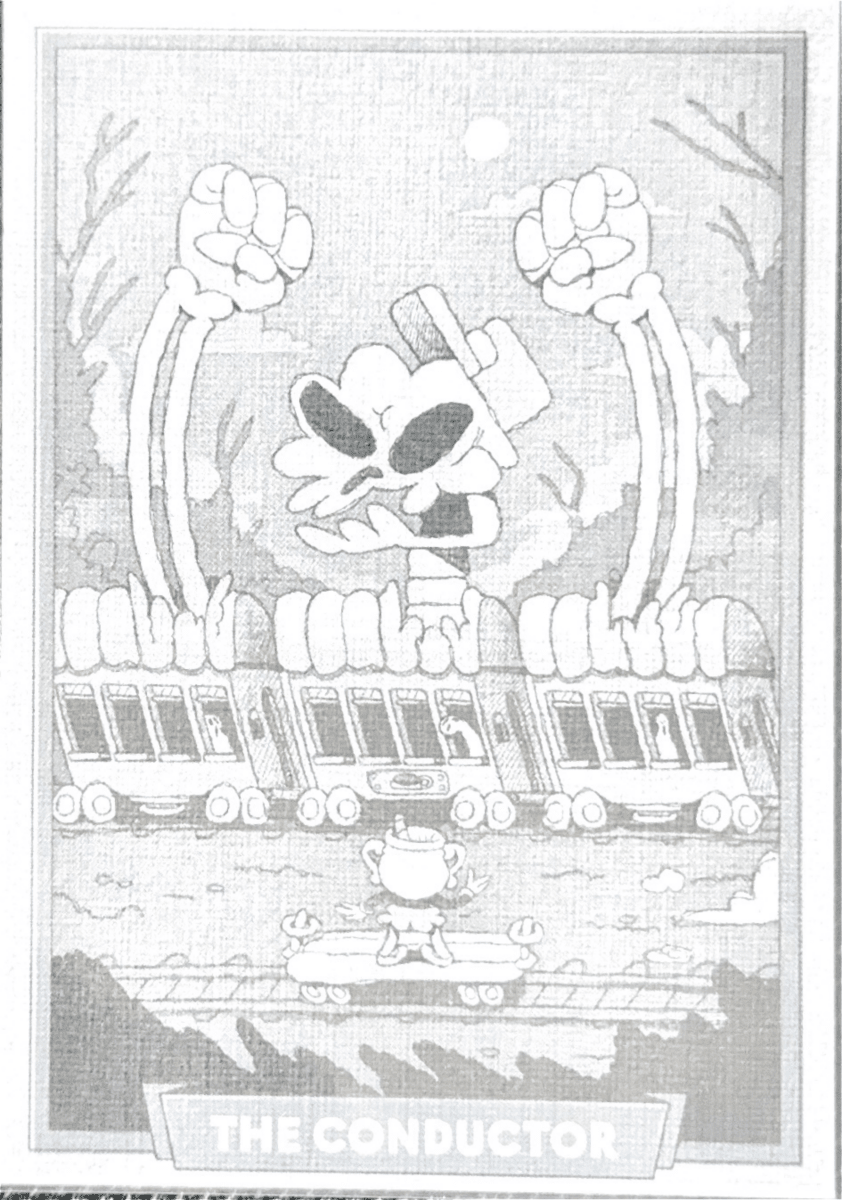 061 - The Conductor - Cuphead out of the cards by Dario Moccia | BraccoTCG