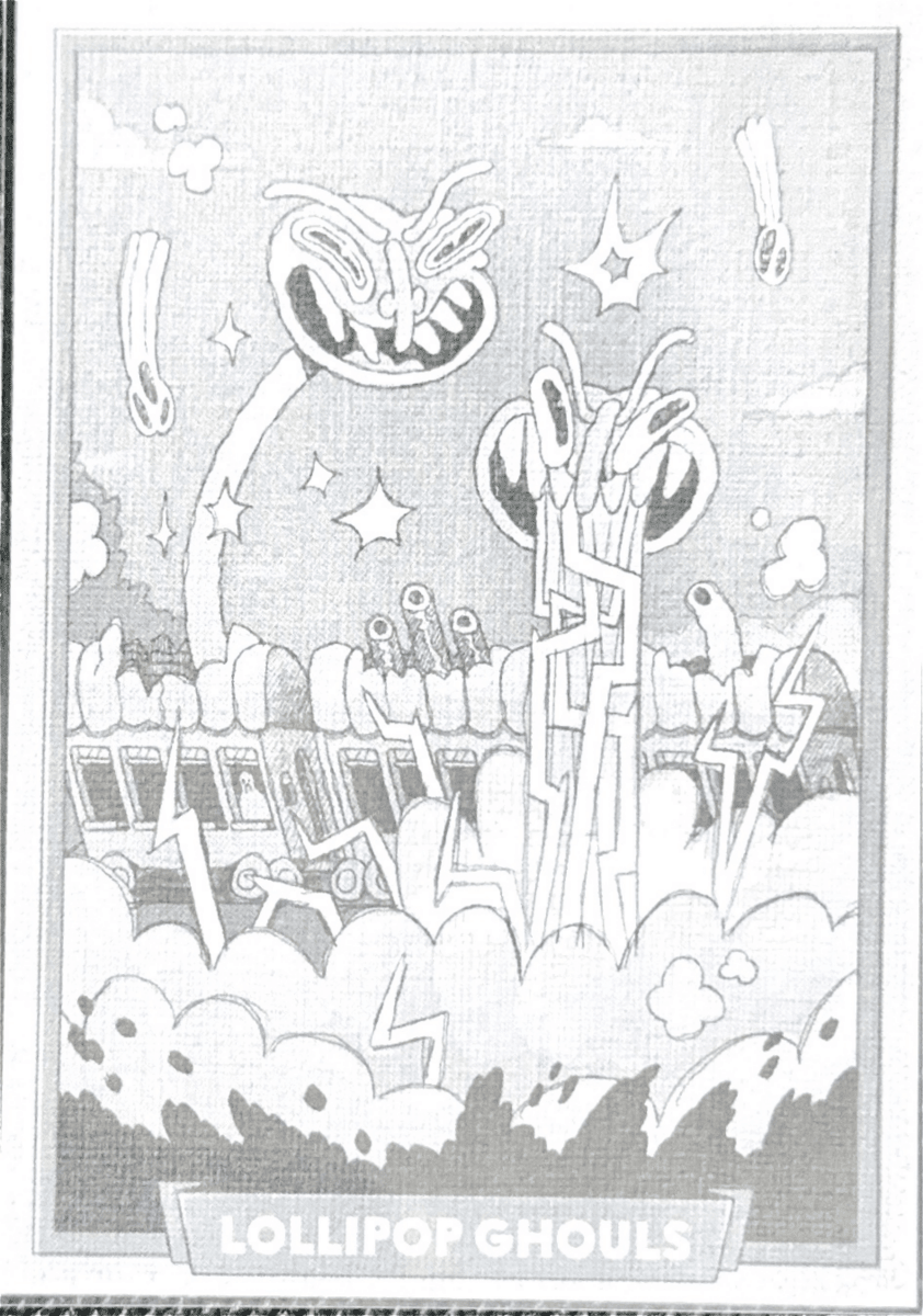 062 - Lollipop Ghouls - Cuphead out of the cards by Dario Moccia | BraccoTCG