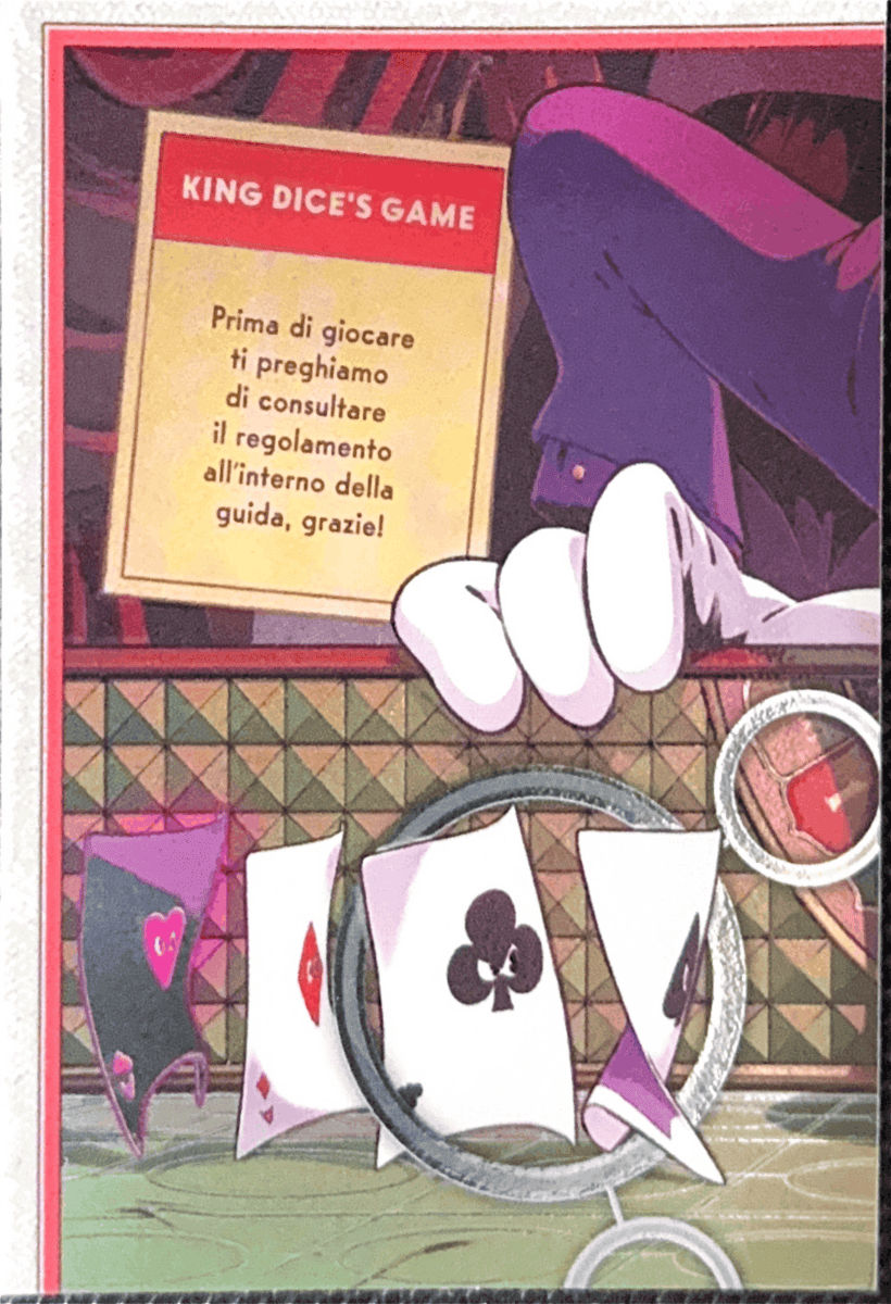 064 - King Dice's Right Hand - Cuphead out of the cards by Dario Moccia | BraccoTCG