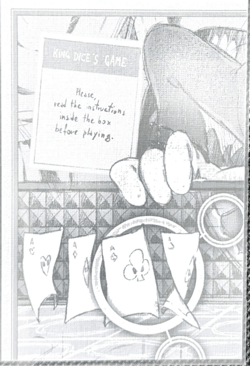 064 - King Dice's Right Hand - Cuphead out of the cards by Dario Moccia | BraccoTCG