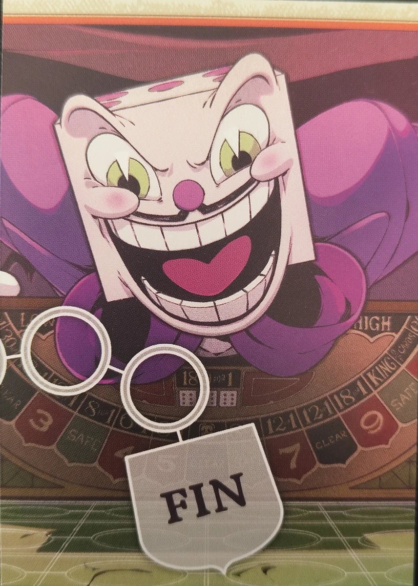 065 - King Dice - Cuphead out of the cards by Dario Moccia | BraccoTCG