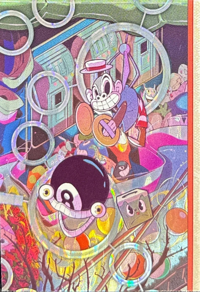 069 - Mr. Chimes & Mangosteen - Cuphead out of the cards by Dario Moccia | BraccoTCG