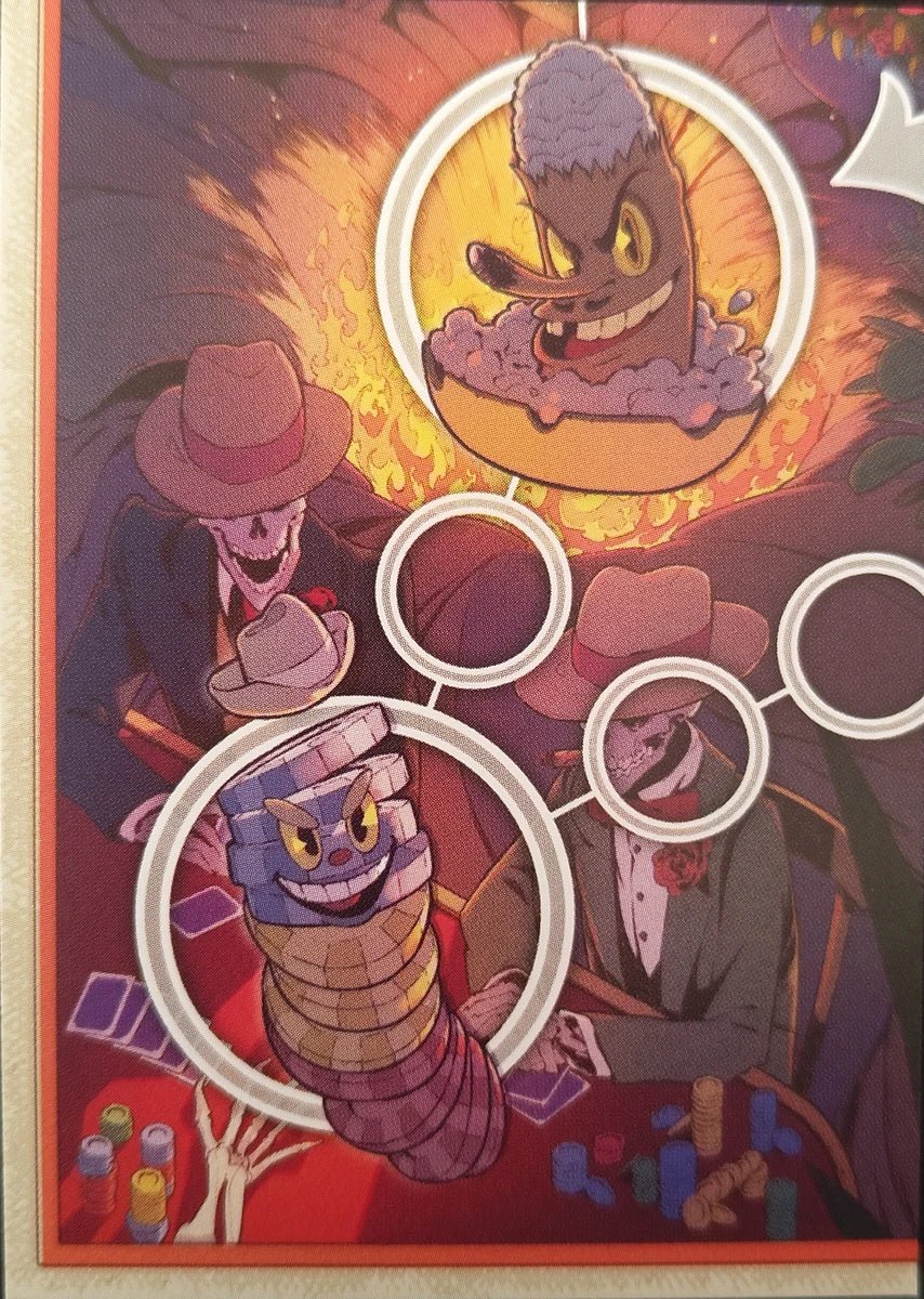 070 - Mr. Wheezy & Chips Bettigan - Cuphead out of the cards by Dario Moccia | BraccoTCG