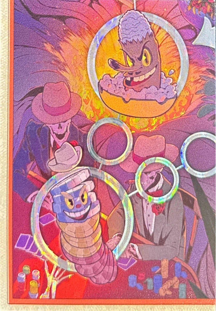 070 - Mr. Wheezy & Chips Bettigan - Cuphead out of the cards by Dario Moccia | BraccoTCG