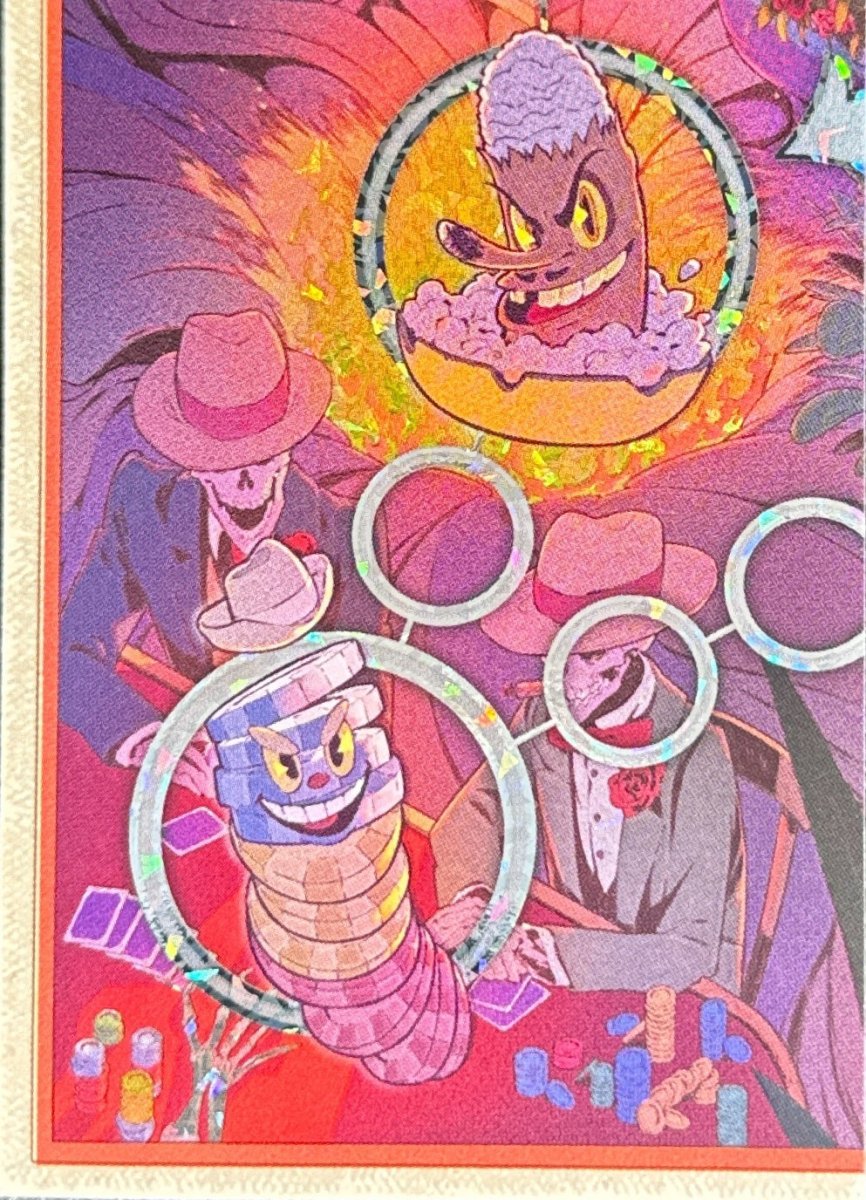 070 - Mr. Wheezy & Chips Bettigan - Cuphead out of the cards by Dario Moccia | BraccoTCG