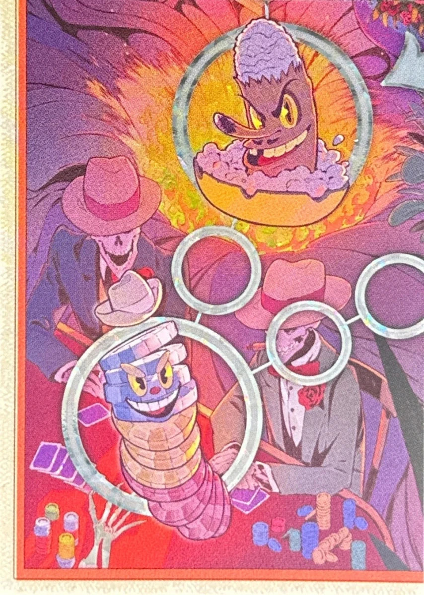 070 - Mr. Wheezy & Chips Bettigan - Cuphead out of the cards by Dario Moccia | BraccoTCG