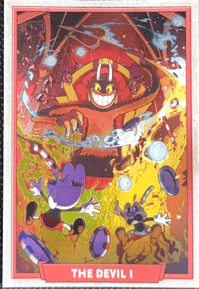 073 - The Devil I - Cuphead out of the cards by Dario Moccia | BraccoTCG