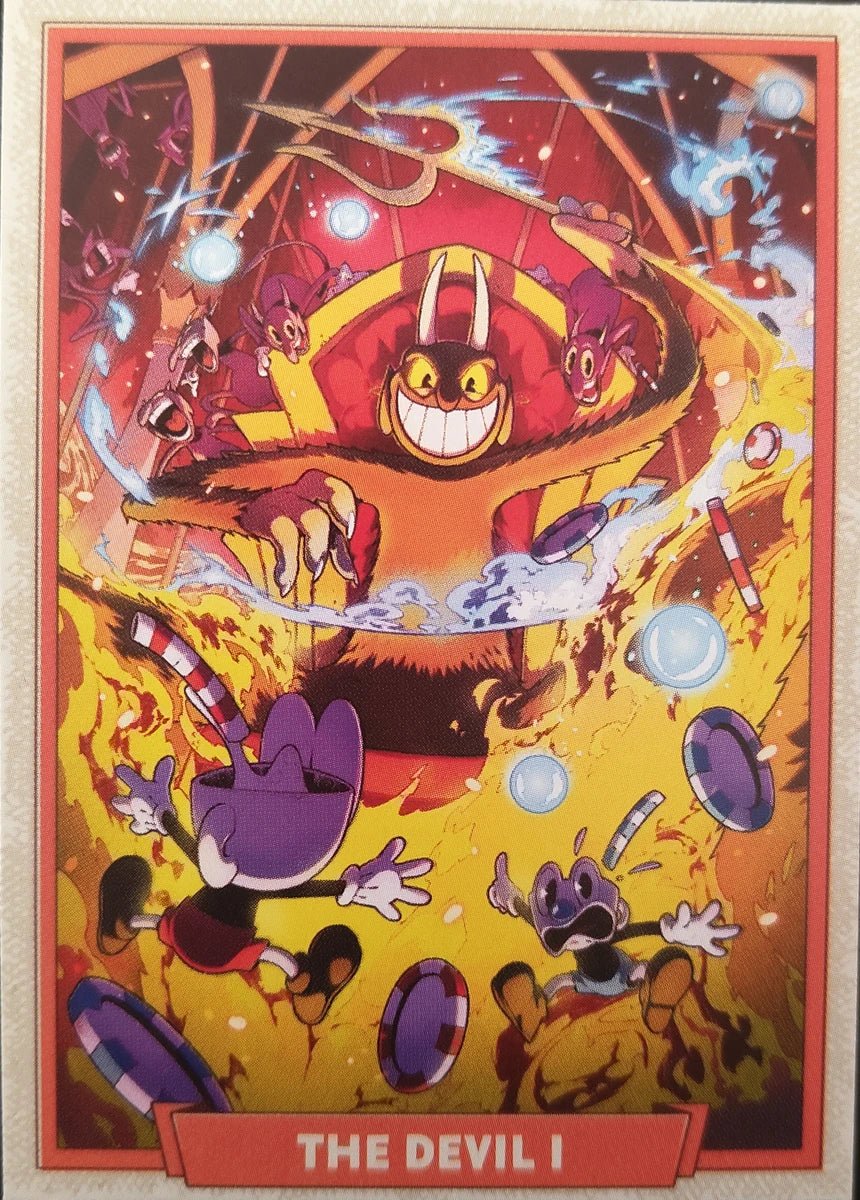073 - The Devil I - Cuphead out of the cards by Dario Moccia | BraccoTCG
