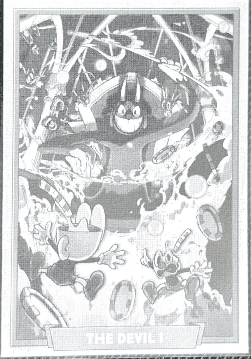 073 - The Devil I - Cuphead out of the cards by Dario Moccia | BraccoTCG