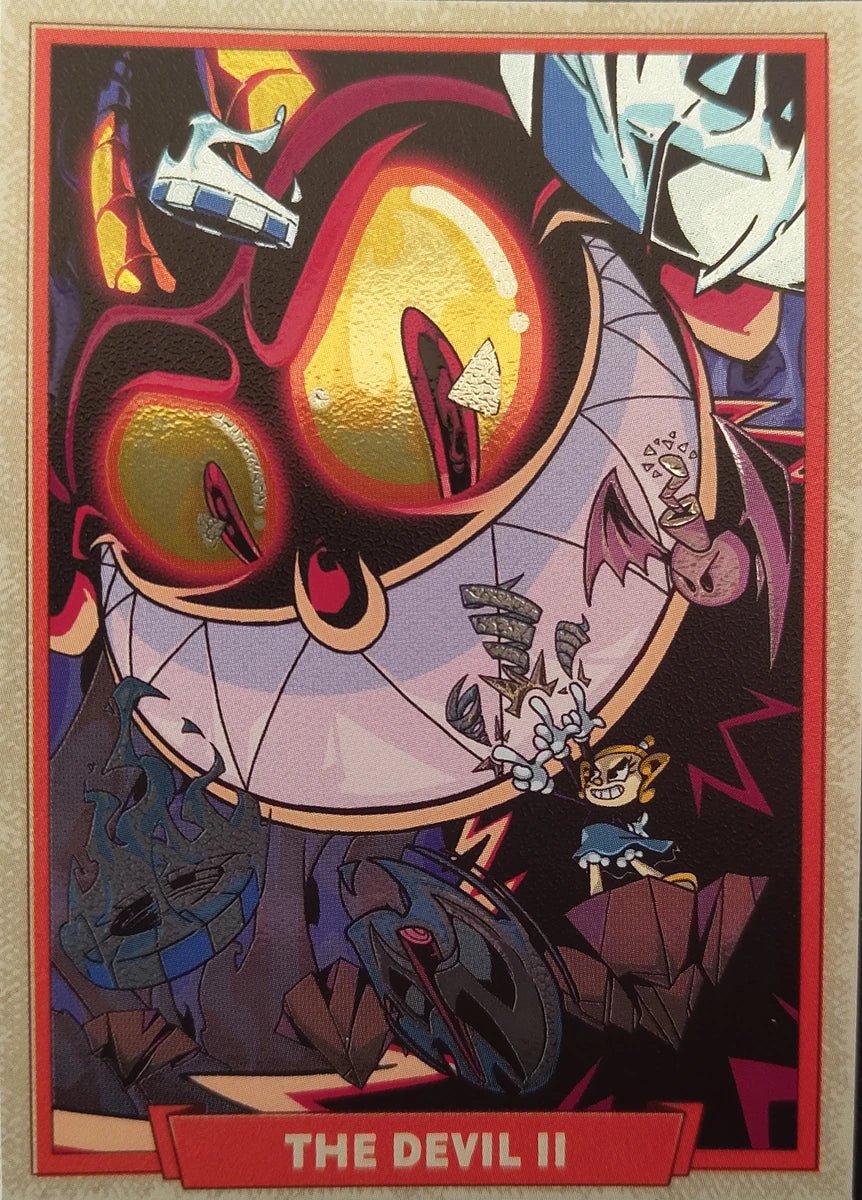 074 - The Devil II - Cuphead out of the cards by Dario Moccia | BraccoTCG