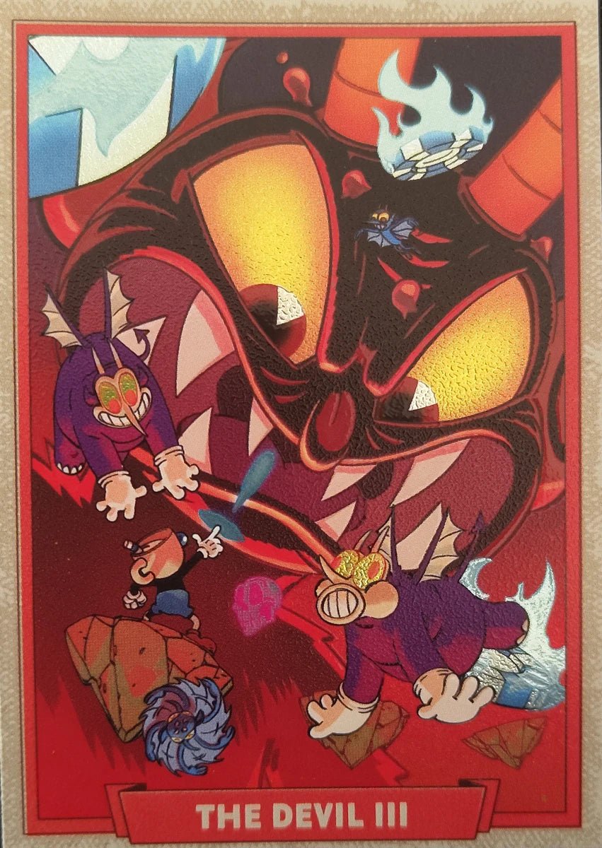 075 - The Devil III - Cuphead out of the cards by Dario Moccia | BraccoTCG