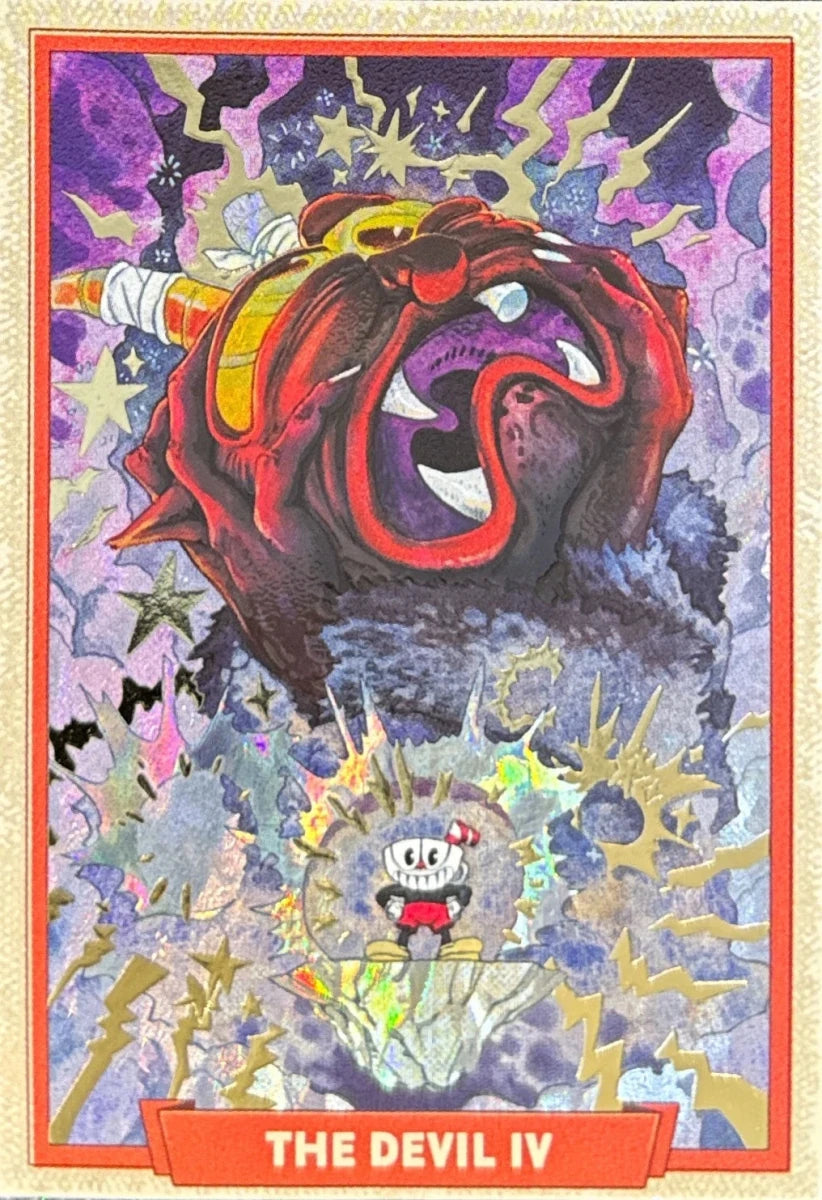 076 - The Devil IV - Cuphead out of the cards by Dario Moccia | BraccoTCG
