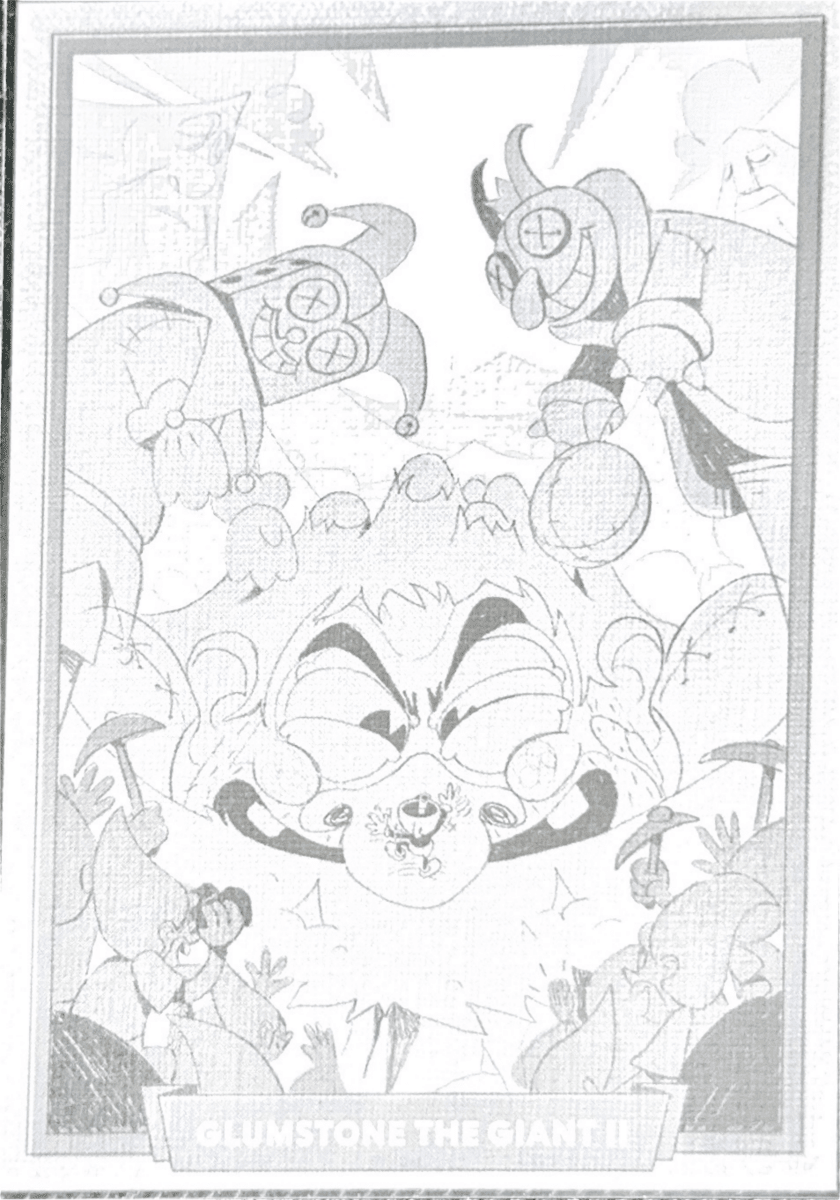 078 - Glumstone The Giant II - Cuphead out of the cards by Dario Moccia | BraccoTCG