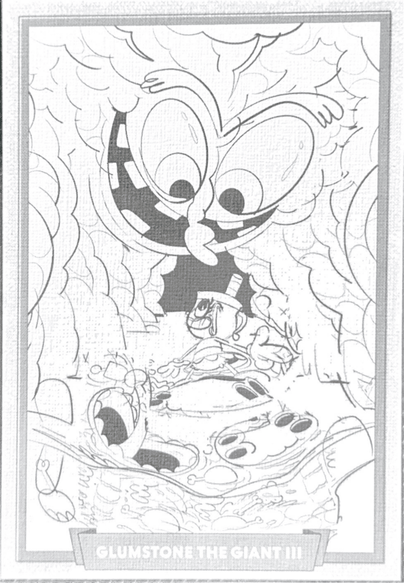 079 - Glumstone The Giant III - Cuphead out of the cards by Dario Moccia | BraccoTCG