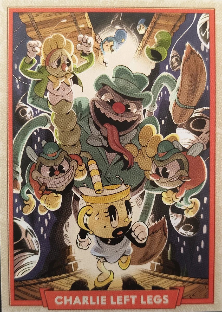 080 - Charlie Left Legs - Cuphead out of the cards by Dario Moccia | BraccoTCG