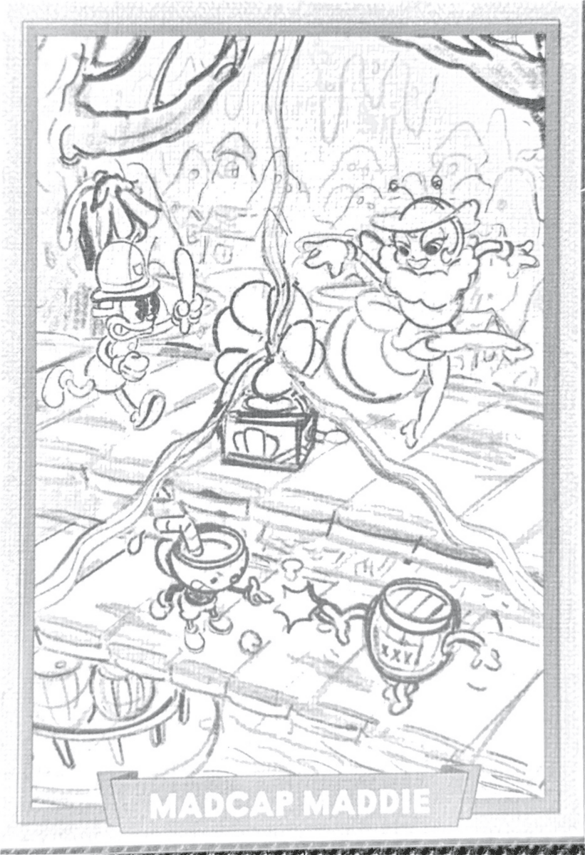 081 - Madcap Maddie - Cuphead out of the cards by Dario Moccia | BraccoTCG