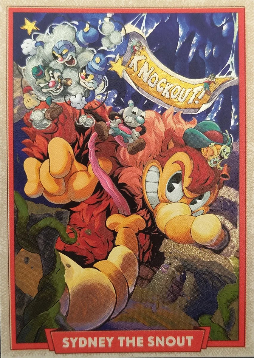 082 - Sydney The Snout - Cuphead out of the cards by Dario Moccia | BraccoTCG