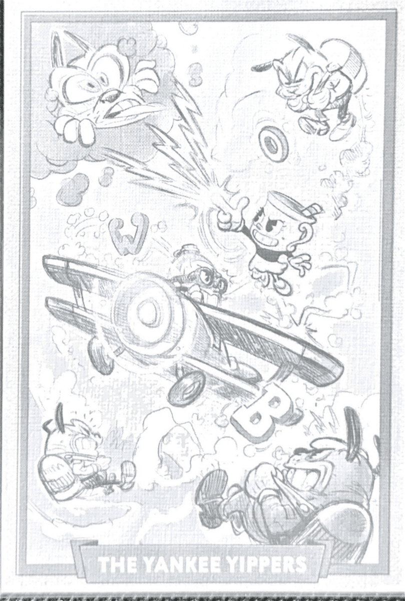 084 - The Yankee Yippers - Cuphead out of the cards by Dario Moccia | BraccoTCG