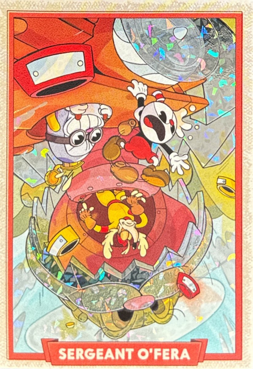 085 - Sergeant O'Fera - Cuphead out of the cards by Dario Moccia | BraccoTCG