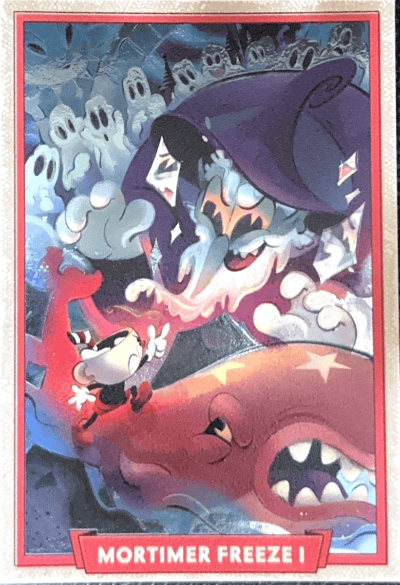 086 - Mortimer Freeze I - Cuphead out of the cards by Dario Moccia | BraccoTCG