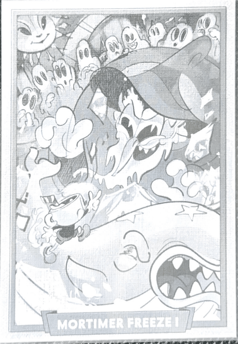 086 - Mortimer Freeze I - Cuphead out of the cards by Dario Moccia | BraccoTCG