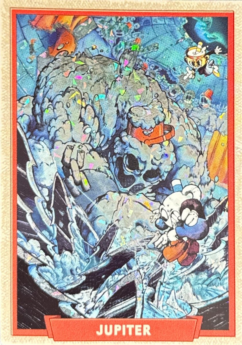 087 - Jupiter - Cuphead out of the cards by Dario Moccia | BraccoTCG