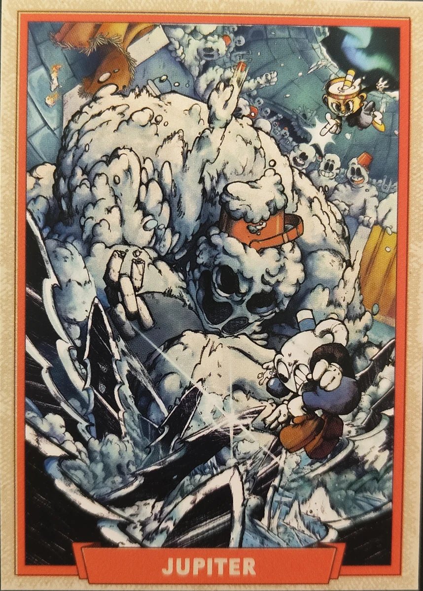 087 - Jupiter - Cuphead out of the cards by Dario Moccia | BraccoTCG
