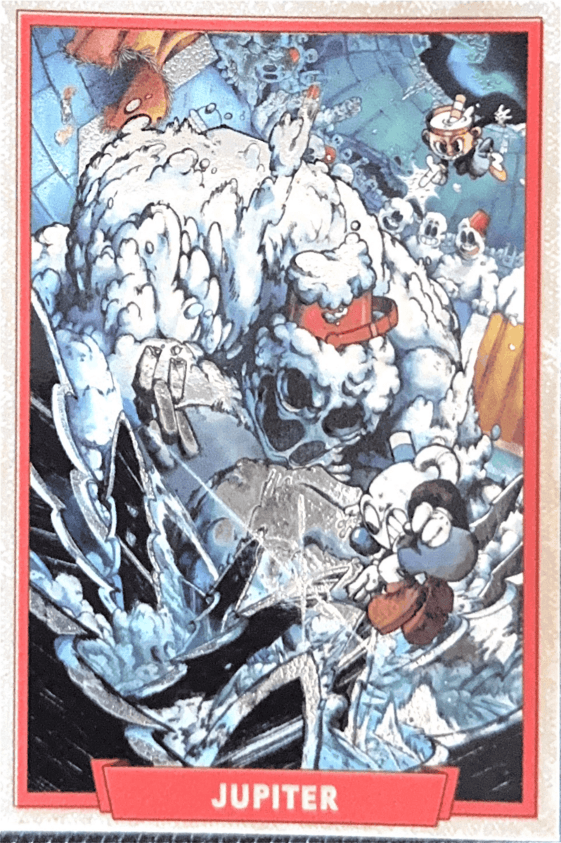 087 - Jupiter - Cuphead out of the cards by Dario Moccia | BraccoTCG