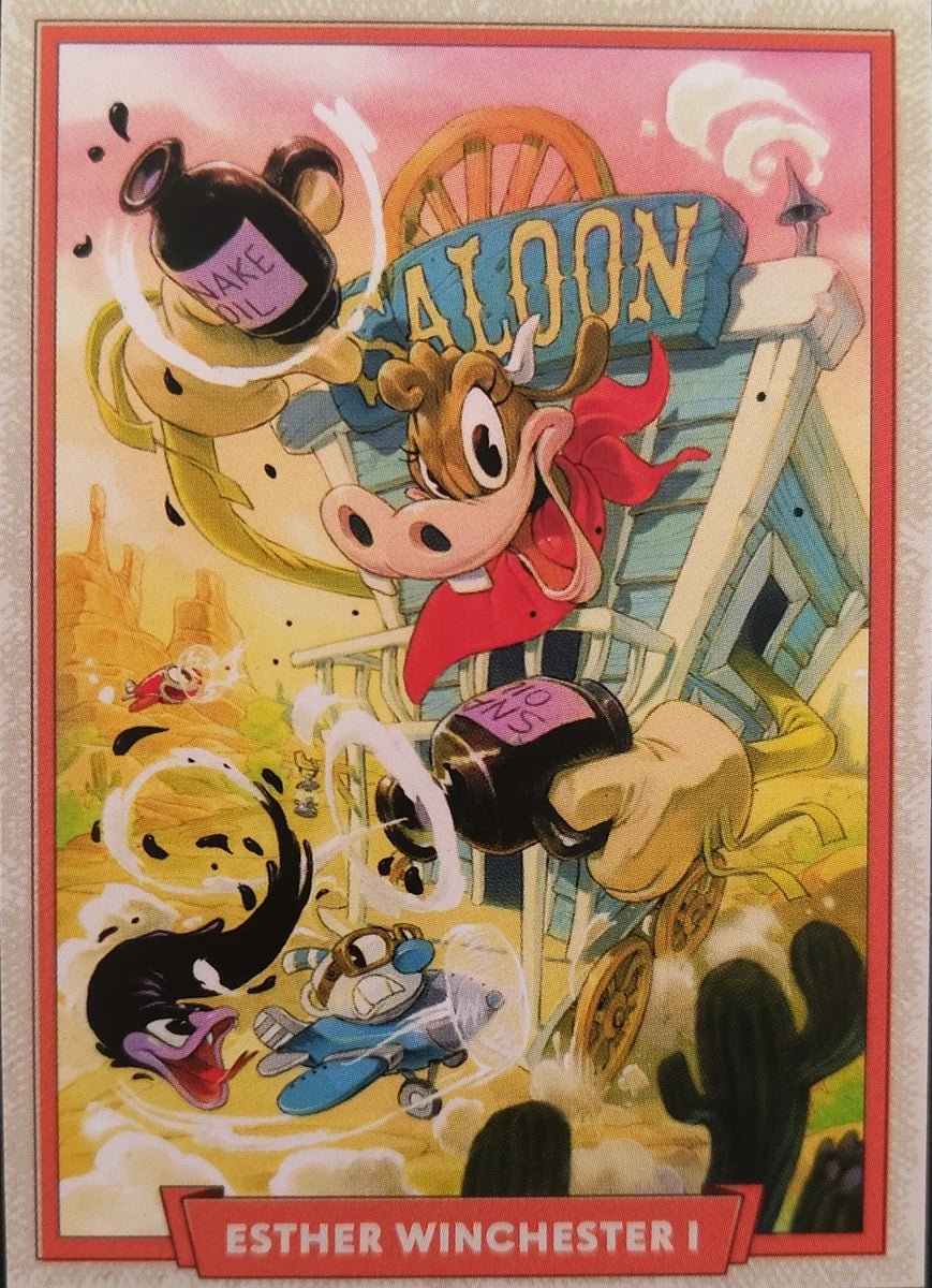 089 - Esther Winchester I - Cuphead out of the cards by Dario Moccia | BraccoTCG