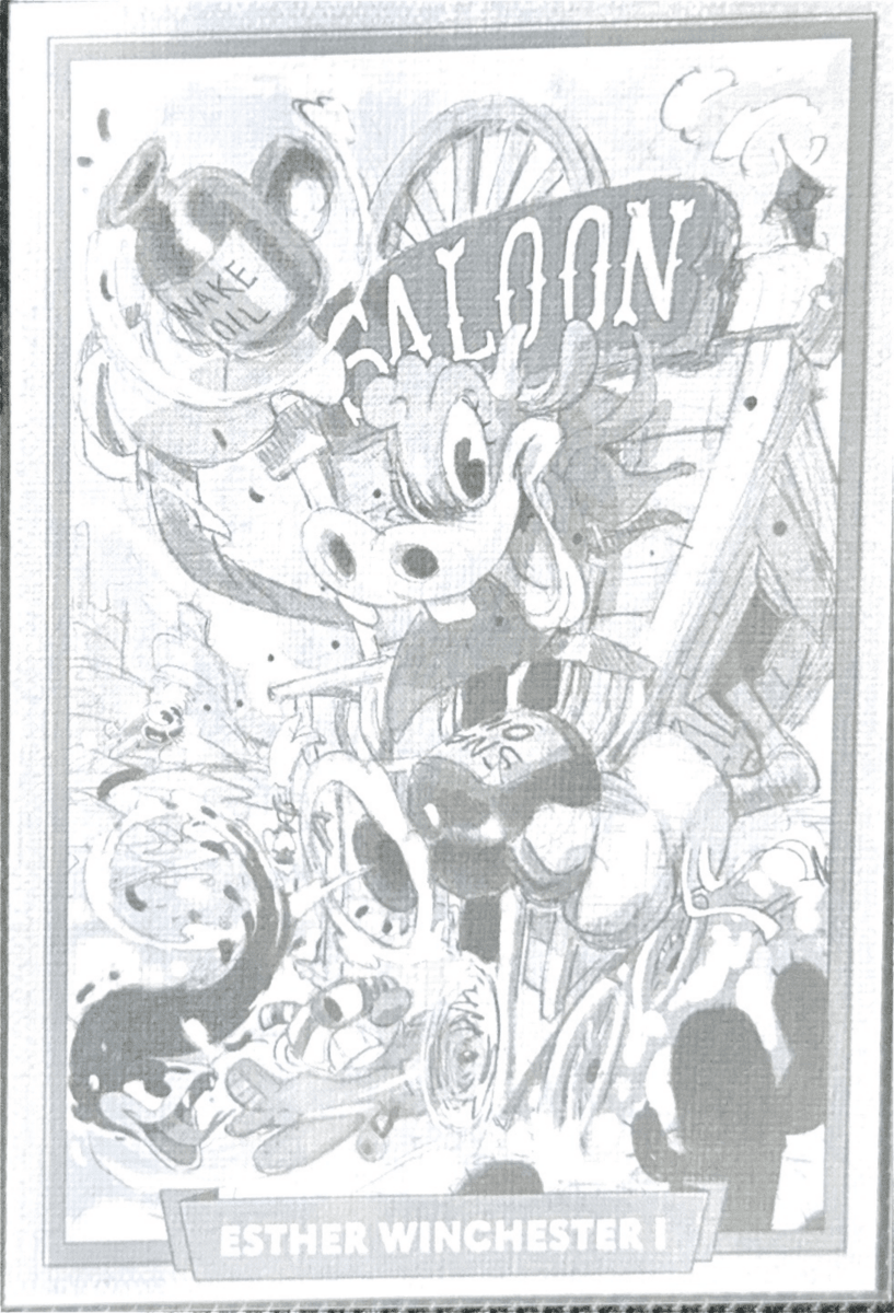 089 - Esther Winchester I - Cuphead out of the cards by Dario Moccia | BraccoTCG